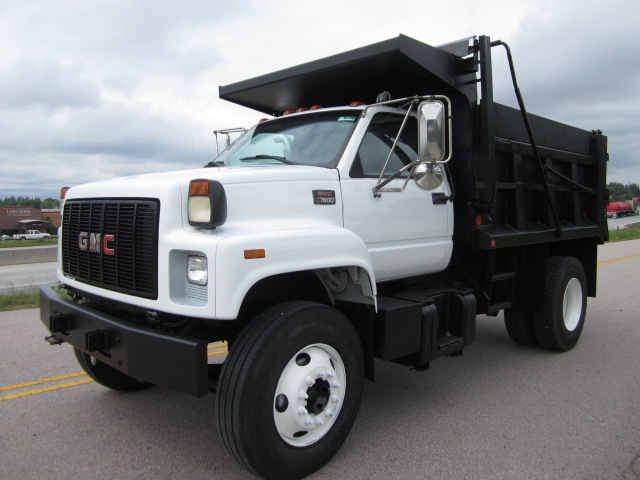 2000 Gmc c7500 dump truck #4