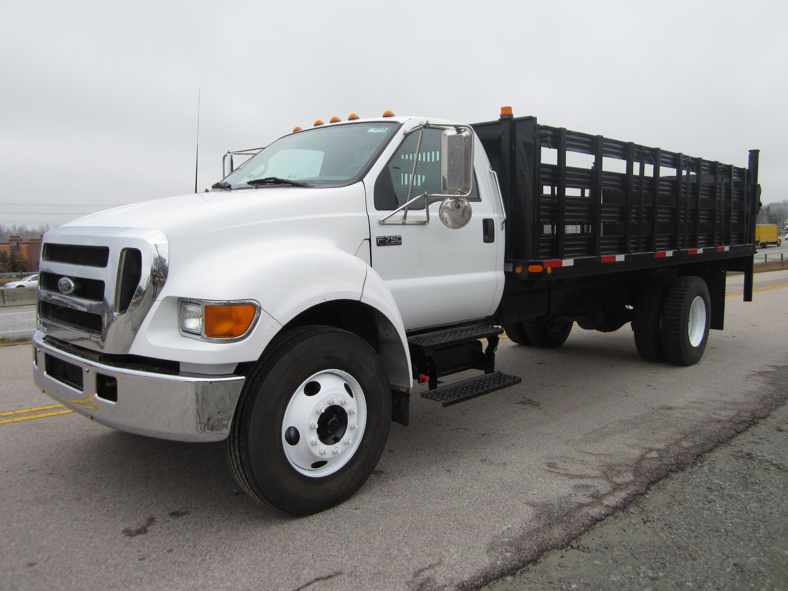 Ford f750 stake truck #2