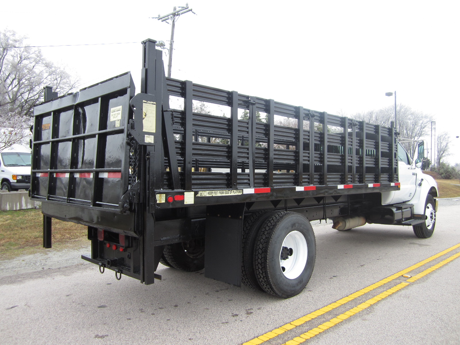 Ford f750 stake truck #4