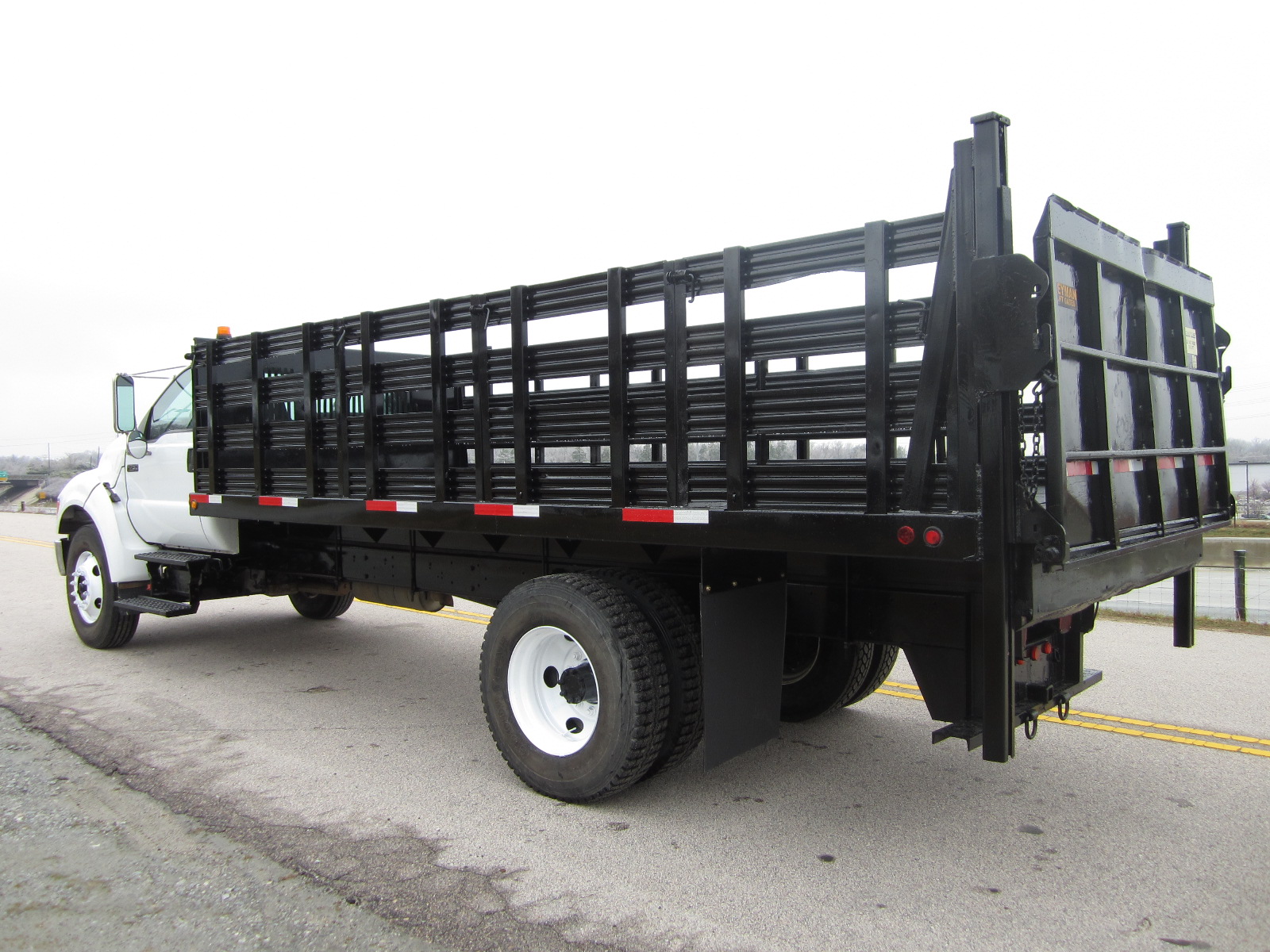 Ford f750 stake truck #10