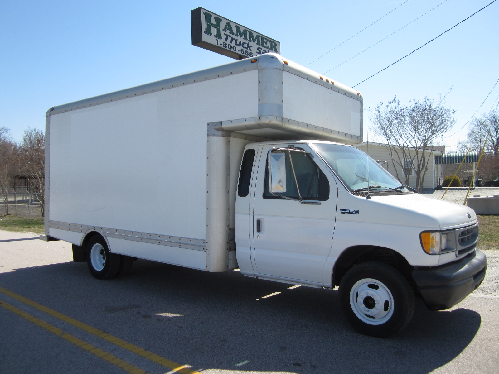 1999 Ford e350 cube truck #9